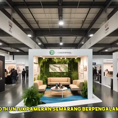 booth untuk pameran semarang berpengalaman